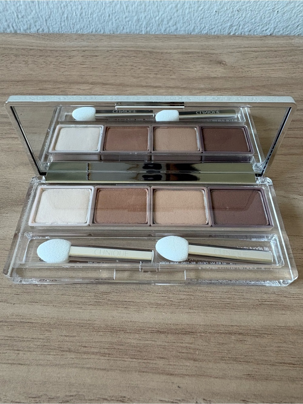 New Clinique Neutral Eyeshadow teddy bear quad.